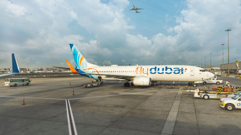 Flydubai shot taken in Dubai